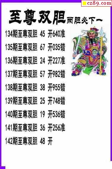 至尊双胆双胆必下一