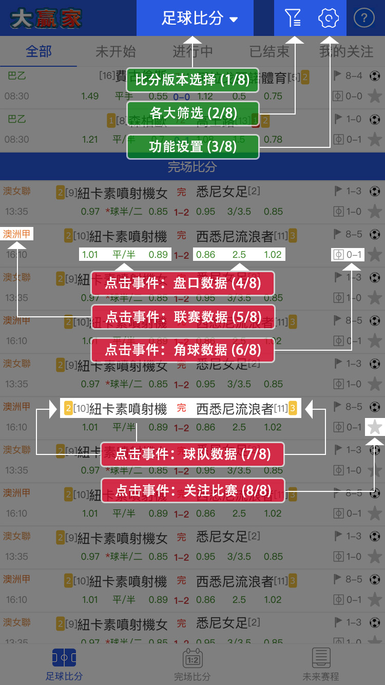 大赢家足球比分即时比分完整版